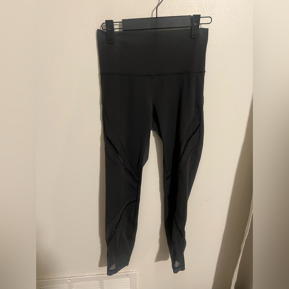 Lululemon athletica Grey Leggings Size 6